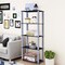 Costway 5-Tier Multi-Functional Storage Shelves Rack Display Bookcase Home Furni Black